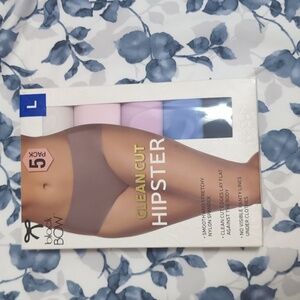 Black bow hipster 5 pack